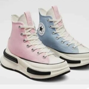 ConverseConverse Run Star Legacy CX Hike Sneaker Platform Canvas Blue Pink